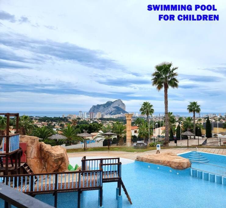 Flamingo Apartment - Imperial Park - Sea View, 6 Pools, Terrace Кальпе Экстерьер фото